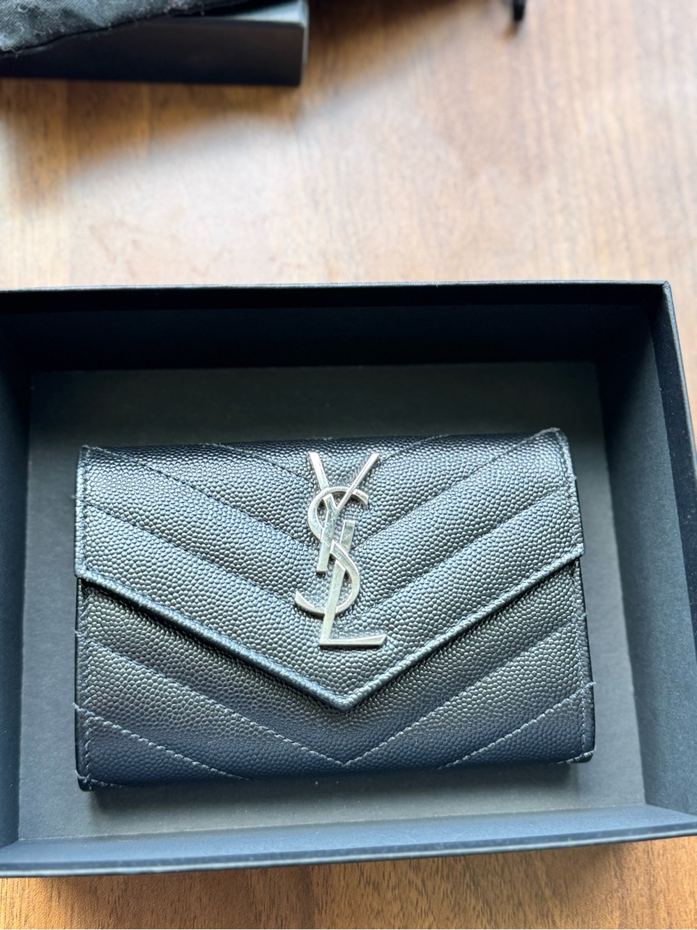 Saint Laurent Black Wallet
